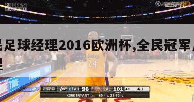 全民足球经理2016欧洲杯,全民冠军足球经理