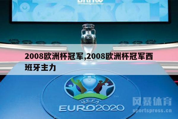 2008欧洲杯冠军,2008欧洲杯冠军西班牙主力